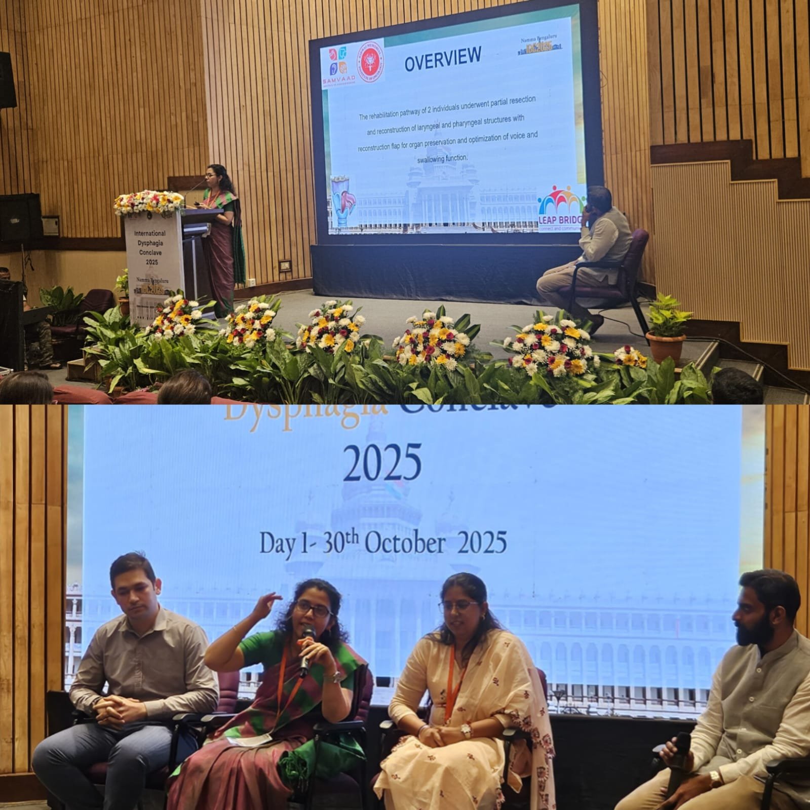 Dr. Mereen gave a talk on ” Rehabilitation of Partial Laryngectomy ” at International Dysphagia…