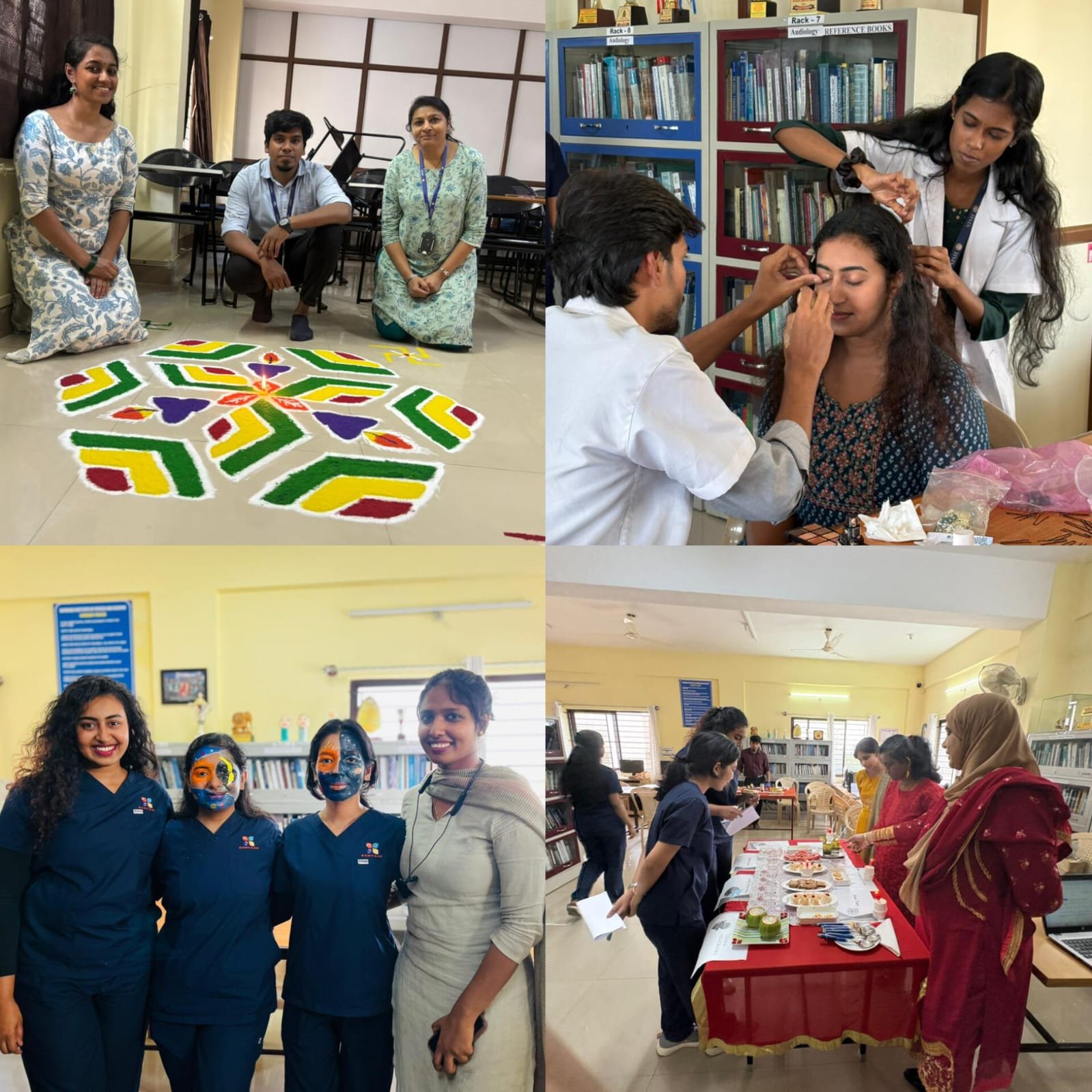 Students of Samvaad Institute along with members of United Student body conducted cultural program…